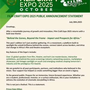 FCE PUBLIC ANNOUNCEMENT